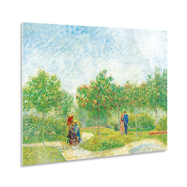 Rosalind Wheeler Kunstdruck Garten mit verliebten Paaren von Vincent